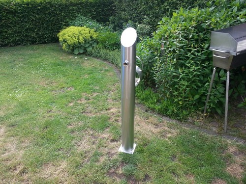 Edelstahl wasserzapfstelle - edelstahl,