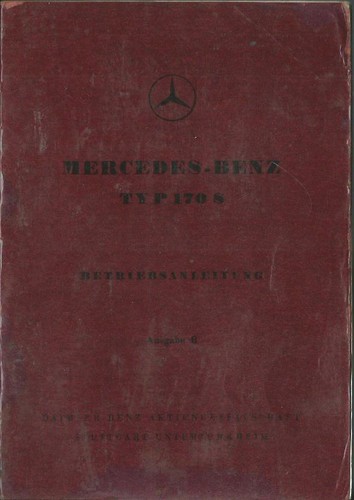 Mercedes typ 170 - mercedes,