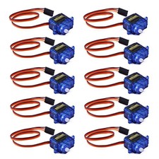 10x 9G Micro Servo Motor Kit