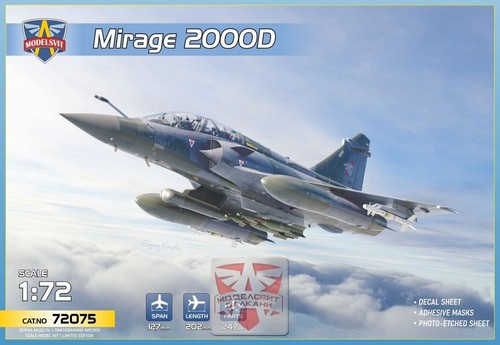 Modelsvit 72075 mirage 2000d - 72075,