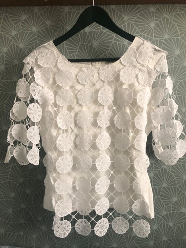 Romantische vintage bluse - romantische,
