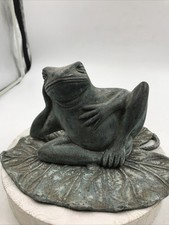 Vintage Frosch auf Blatt