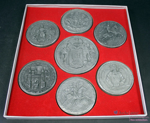 Siegel hand kunstguß - siegel, hand-kunstguß