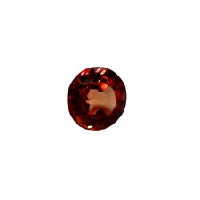 Saphir orange-rot ca. 3,3 mm Rundschliff ca. 0,17 Karat Berylliumbehandlung