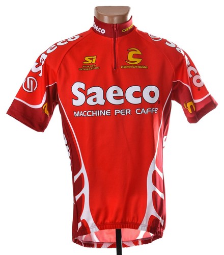 Saeco team cycling velo shirt - cycling,