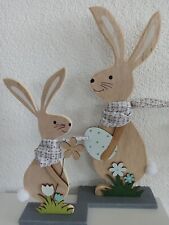 Holz-Hase-Osterhase-Holzdeko-O