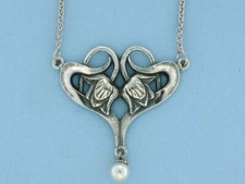 Art Nouveau Necklace Pendant