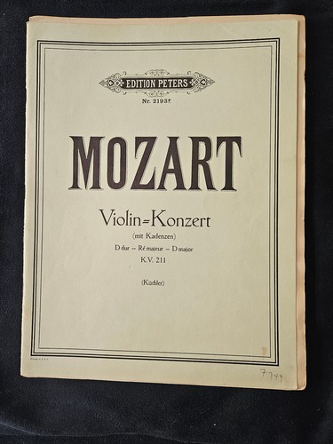 Violine mozart konzert dur - violine:,