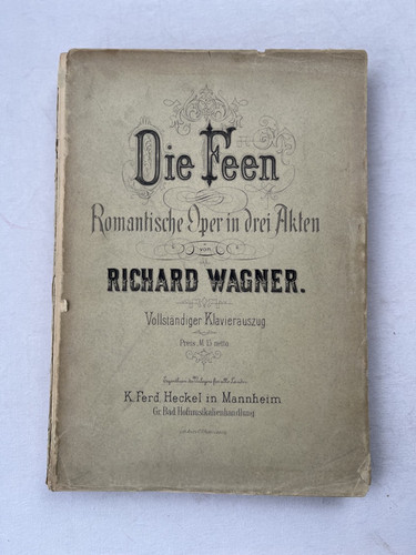 Noten wagner die feen - die,