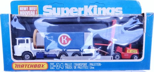 Matchbox super kings pallett - matchbox,