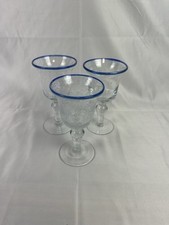 Weingläser mundgeblasen / 3 Stück