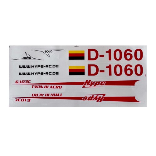 Dekorbogen grob g103c twin iii - dekorbogen,