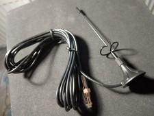 Universal MOBILFUNK Amateurfunk VHF UHF MAGNET ANTENNE  12,5cm SAP Stecker