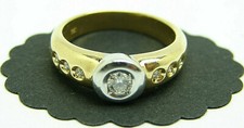 Damen Brillant Ring 750 Gold