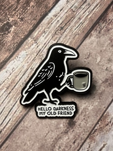 Pin crow hello darkness my - crow,