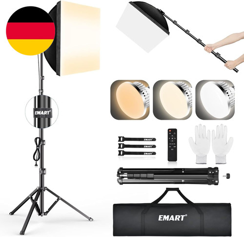 Emart softbox set fotostudio - emart,