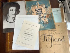 Konvolut alte antike Notenblätter Bücher Dachbodenfund Nachlass 