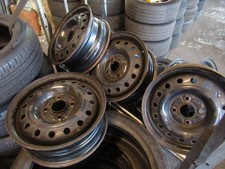 seltener Satz Stahlfelgen Honda Accord und Rover 600 - 5,5Jx15 ET50 4x114,3