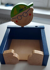 Jako-O Zettel Kasten Notizen Box Holz 13x13x13cm