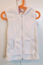 Kuschelige Weste mit Teddyohrkapuze Gr. 110