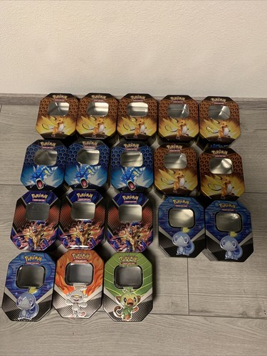 Pokémon tin boxen leer - pokémon, 1x