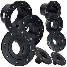 Folienflansch Behälter Durchführung Flansch Tankdurchführung für Filter Teichbau