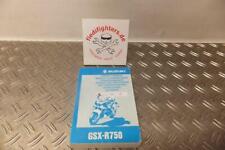 Bedienungsanleitung Buch Fahrerhandbuch Suzuki GSX-R750 96 99011-33E51-042 GSX-R