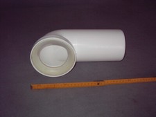 WC-Bogen 90° Anschlussrohr Toilette 110 mm 90 Grad ca. 30 cm