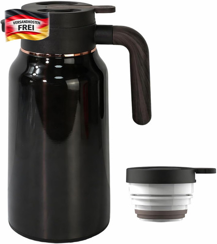 Edelstahl thermoskanne - edelstahl, 2l