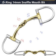 D-Ring Trense Pferd gebogen