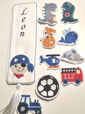 Lesezeichen personalisiert für Jungs