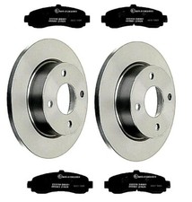 Nissan Micra K11 Bremsscheiben Bremsen + Bremsbeläge VORNE komplett nur 44,80€