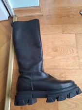 Stiefel schwarz Marke Pertini