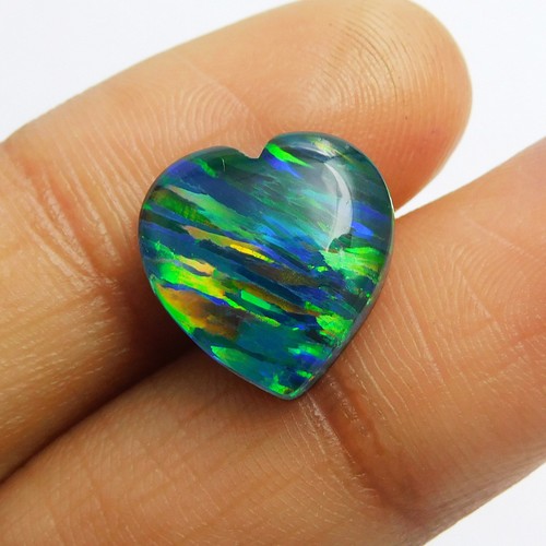Herzschliff feueropal 65 - herzschliff, 5,65