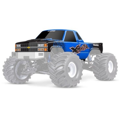 Traxxas 7697 blue karosserie - traxxas, 7697-blue