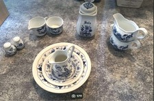 11 tlg PorzellanGeschirr Salz