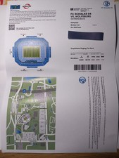 Ticket  Print@Home Fußball