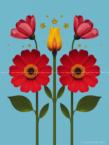 Foto blumen farben - foto, design