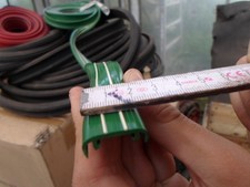 Oldtimer profil zierprofil Füllstück Füllprofil BUS Einlage Beilage Keder grün