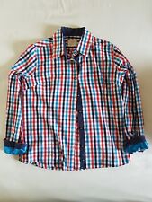 Premium Alpin de Luxe Damen Wanderbluse Gr. L mehrfarbig  kariert