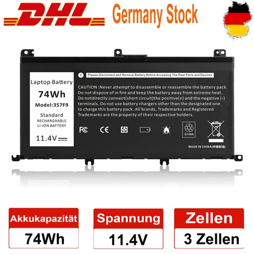 357f9 akku für - inspiron, 15