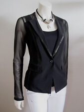 BiBA - eleganter Jersey-Blazer - schwarz - Gr.34/36 -  WIE NEU!
