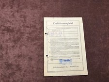 Fahrzeugbrief