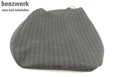 Mercedes W124 Mopf1 Schonbezug Sitzfläche Sitz vorne Stoff schwarz ORIGINAL ✔️