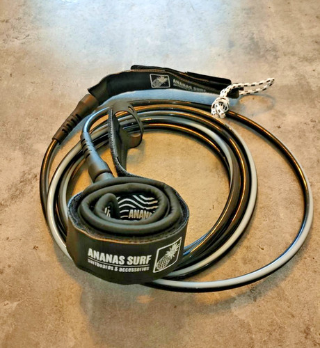 Surfboard leash 7mm knee - 9'2",