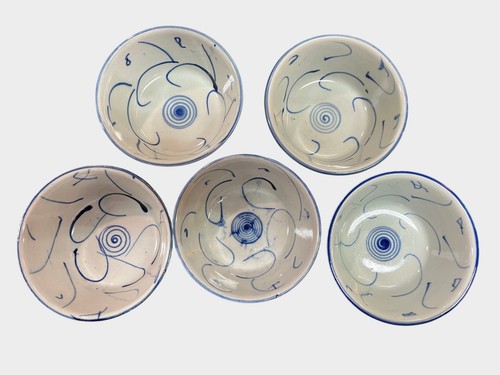 Asiatische keramikschalen blau - asiatische,