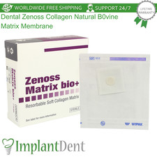 Dental Zenoss Collagen Natural B0vine Matrix Membran Remodeling Rounded Plug