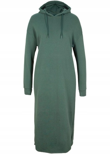 Oversize sweatkleid mit - mit, kapuze