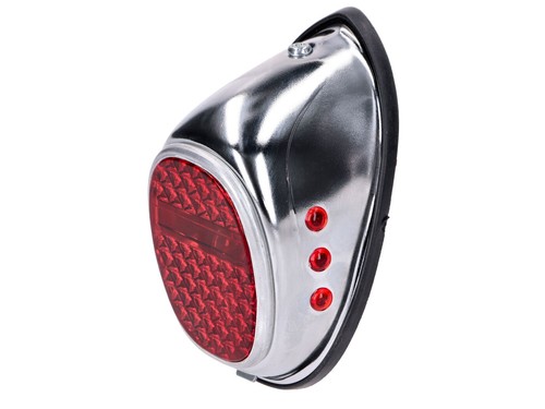 Rücklicht chrom 104x52mm für - rücklicht,