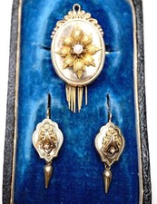 Antike biedermeier demi parure - antike,